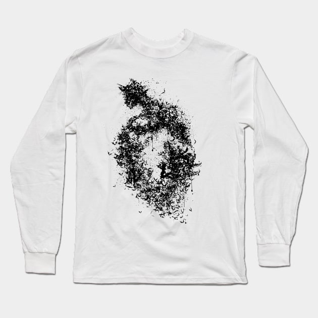 A Dark Cave Long Sleeve T-Shirt by MelissaSmith